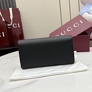 Gucci Softbit continental wallet black 19x10x3.5cm - 3