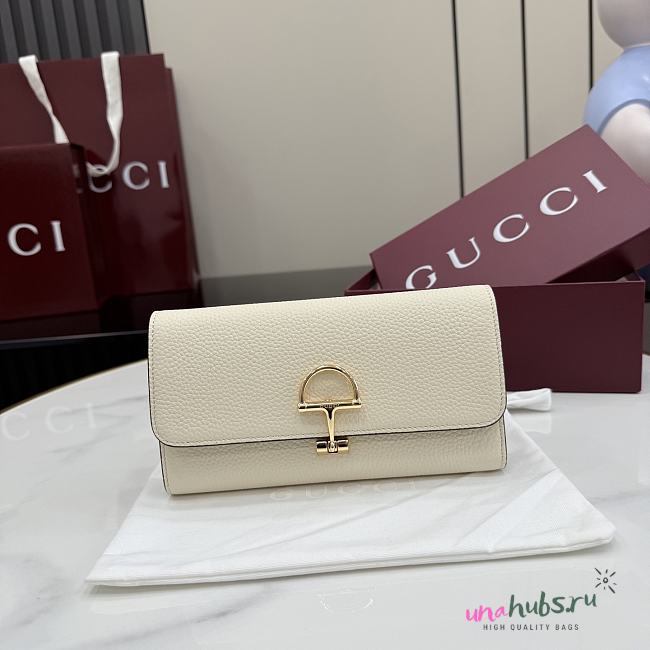 Gucci Softbit continental wallet white 19x10x3.5cm - 1