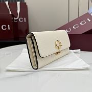 Gucci Softbit continental wallet white 19x10x3.5cm - 2