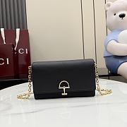 Gucci Half Horsebit wallet on chain black 20x12x3.5cm - 1