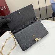 Gucci Half Horsebit wallet on chain black 20x12x3.5cm - 3
