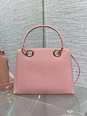 Dior Cigale Bag Shiny Supple Pink 28x10x22cm - 5