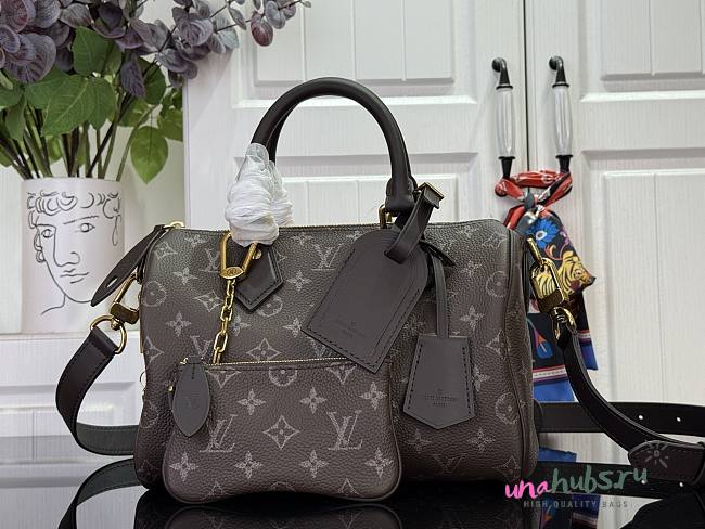 Louis Vuitton Speedy P9 Bandoulière 25 Dark Brown 25x15x15cm - 1