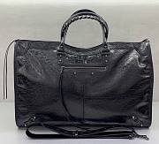 Balenciaga Le City Travel Bag in black Arena lambskin 55x35x20cm - 1