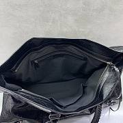 Balenciaga Le City Travel Bag in black Arena lambskin 55x35x20cm - 2