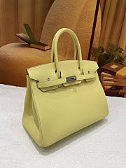 Hermes Birkin 30 Yellow Togo Silver 30cm - 2