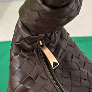 Bottega Veneta Jodie Dark Brown Leather Bag - 48x40x16cm - 2