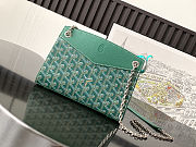 Goyard Rouette HandBag green 20.5x15x6.5cm - 1
