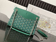 Goyard Rouette HandBag green 20.5x15x6.5cm - 3