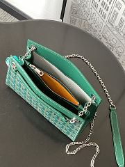 Goyard Rouette HandBag green 20.5x15x6.5cm - 2