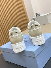 Prada Downtown Bold Leather Sneakers - 2