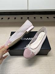 Chanel Ballerina Pink Flat - 4