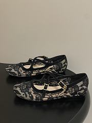 Dior Very Ballet Flat Black - 2