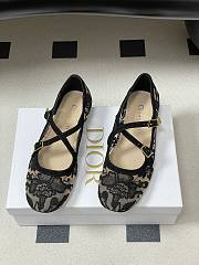 Dior Very Ballet Flat Black - 3