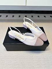 Chanel Slingback Pink Flat - 1