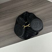 Loewe Bracelet Pouch Black 25x10x10cm - 2