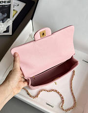Chanel Top Handle Pink Caviar 22.5x13.5x6cm - 5