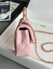 Chanel Top Handle Pink Caviar 22.5x13.5x6cm - 2