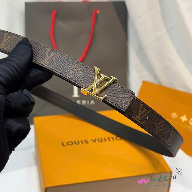 Louis Vuitton Reversible Black monogram Belt - 1