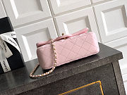 Chanel Classic bag with handle Pink Lambskin 20x12x6cm - 4