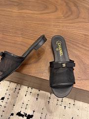 Chanel Black Slides 03 - 4
