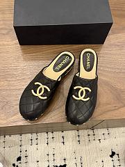 Chanel Black Slides 04 - 4