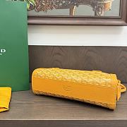 Goyard Bonbonnière bag yellow 30x10.5x12cm - 3