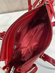 Prada Bonnie medium red tote bag 32x17.5x10.5cm - 5