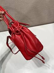 Prada Bonnie medium red tote bag 32x17.5x10.5cm - 4