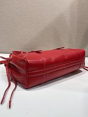 Prada Bonnie medium red tote bag 32x17.5x10.5cm - 3