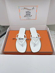 Hermes Miss sandal White - 3