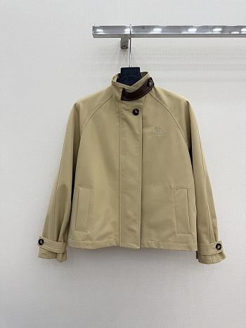 Loewe Short parka in cotton and silk