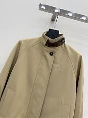 Loewe Short parka in cotton and silk - 4