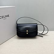 Celine Duo Wallet on Strap black calfskin 20x13x6cm - 1