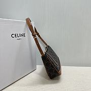Celine Shoulder bag Triomphe canvas calfskin 21x13x5cm - 4