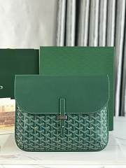 Goyard Coursier Messenger bag green 32x4x25cm - 1