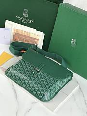 Goyard Coursier Messenger bag green 32x4x25cm - 5