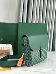 Goyard Coursier Messenger bag green 32x4x25cm - 3