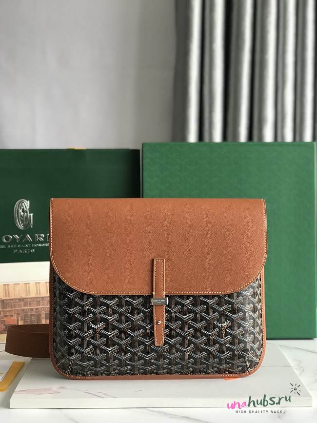 Goyard Coursier Messenger bag brown 32x4x25cm - 1