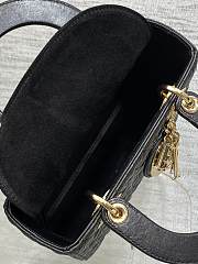 Dior Lady Bag Black Lucky Star 20cm - 3