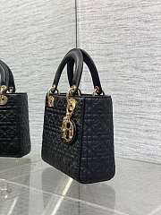 Dior Lady Bag Black Lucky Star 20cm - 2