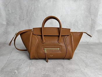 Celine New Luggage Brown 38.5x11.5x16.5cm