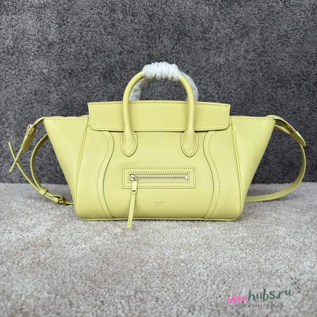 Celine New Luggage Yellow 38.5x11.5x16.5cm - 1