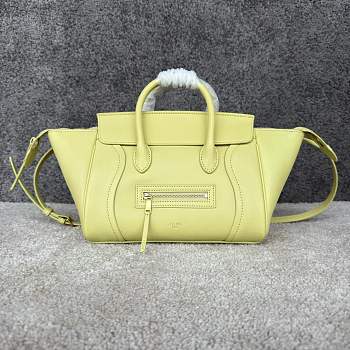 Celine New Luggage Yellow 38.5x11.5x16.5cm