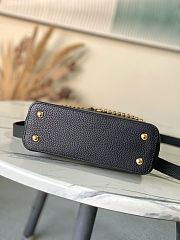 Louis Vuitton Mini Capucines Black 22x12x8cm - 4
