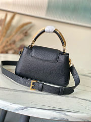 Louis Vuitton Mini Capucines Black 22x12x8cm - 3