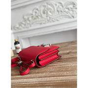 Hermes Constance 19 Epsom Silver Red - 4