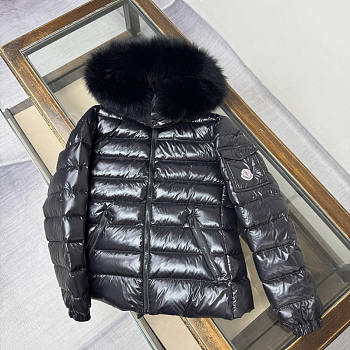 Moncler Badyf Hooded Faux Fur-Trimmed Down Jacket