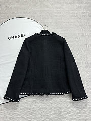 Chanel Black Tweed Jacket 02 - 4