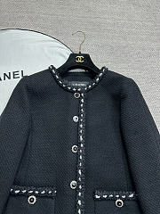 Chanel Black Tweed Jacket 02 - 2